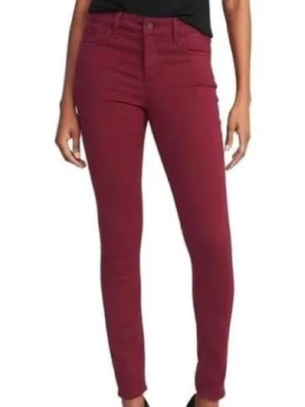 Old Navy Women’s Rockstar Skinny Jeans - Burgundy size 10